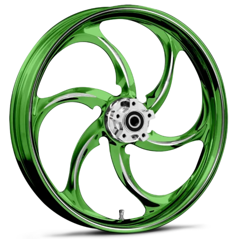 Reactor Dyeline Green Polished 18 x 10.5 Wheel