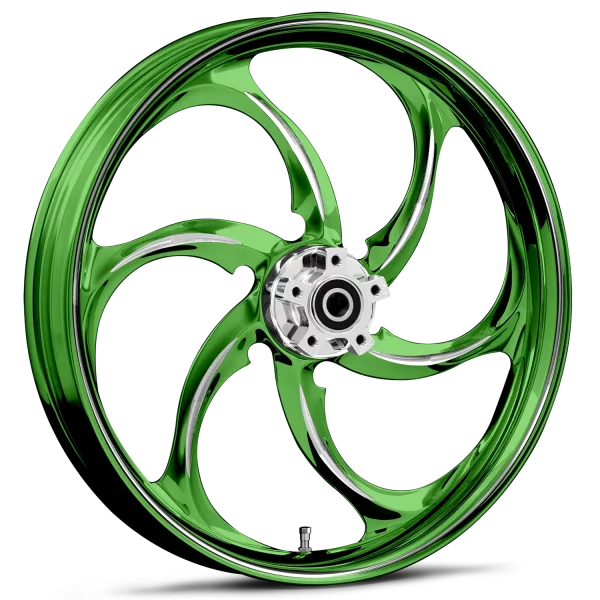 RYD Wheels Reactor Dyeline Green Wheels