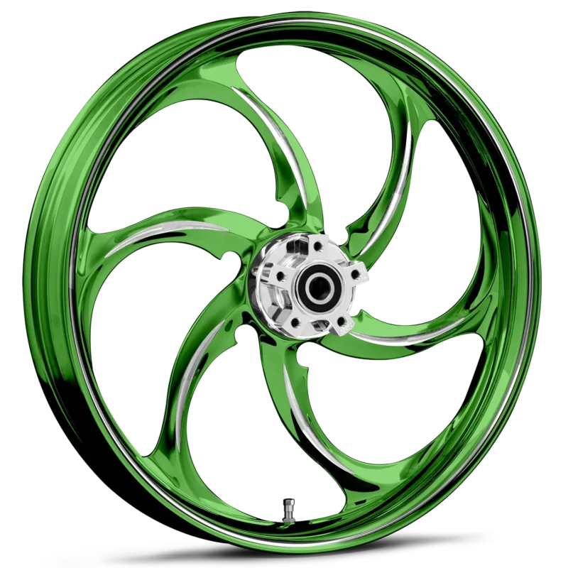 Reactor Dyeline Green Polished 30 x 4.0 Wheel