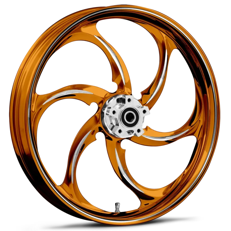 Reactor Dyeline Orange Polished 16 x 5.5 Wheel