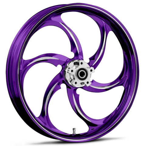 Reactor Dyeline Purple Polished 18 x 10.5 Wheel