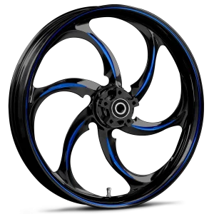 RYD Wheels Reactor Touch Of Color Blue Wheels