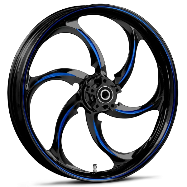 RYD Wheels Reactor Touch Of Color Blue Wheels