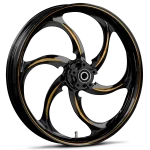 RYD Wheels Reactor Touch Of Color Gold Wheels