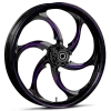 RYD Wheels Reactor Touch Of Color Purple Wheels