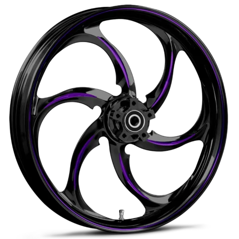 RYD Wheels Reactor Touch Of Color Purple Wheels
