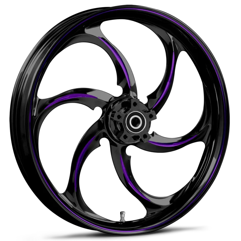 RYD Wheels Reactor Touch Of Color Purple Wheels