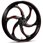 RYD Wheels Reactor Touch Of Color Red Wheels