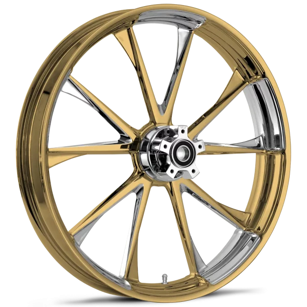 RYD Wheels Relay Dyeline Gold Wheels