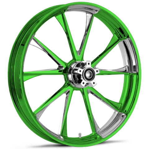 Relay Dyeline Green Polished 17 x 12 Wheel