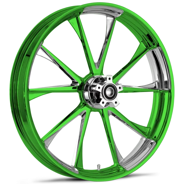 RYD Wheels Relay Dyeline Green Wheels