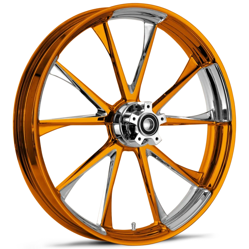 Relay Dyeline Orange Polished 17 x 12 Wheel