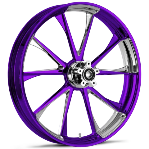 Relay Dyeline Purple Polished 21 x 3.25 Wheel