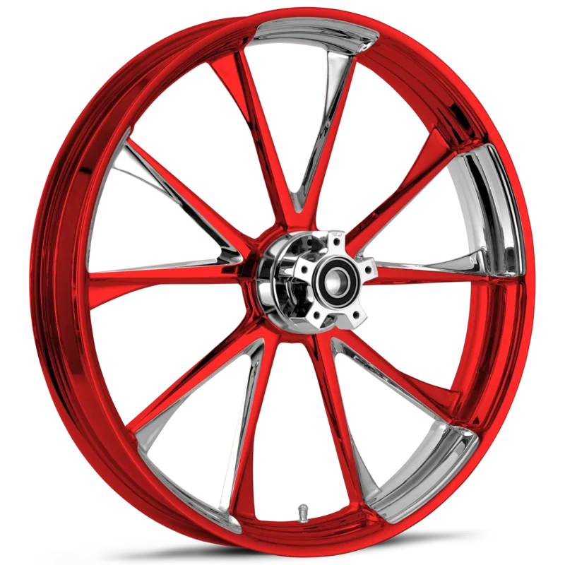 Relay Dyeline Red Polished 18 x 3.5 Wheel