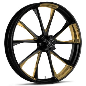 RYD Wheels Relay Touch Of Color Gold Wheels