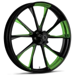 RYD Wheels Relay Touch Of Color Green Wheels