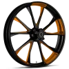 RYD Wheels Relay Touch Of Color Orange Wheels