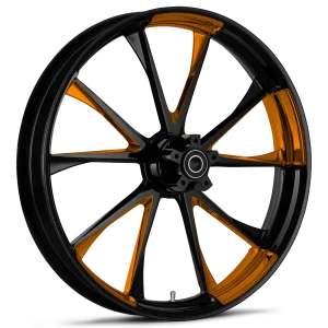 RYD Wheels Relay Touch Of Color Orange Wheels