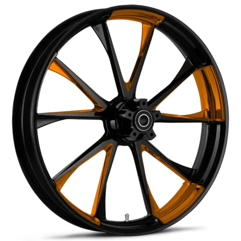 RYD Wheels Relay Touch Of Color Orange Wheels
