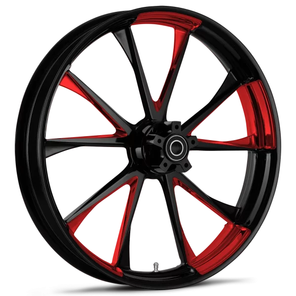 RYD Wheels Relay Touch Of Color Red Wheels