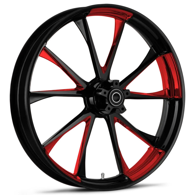 RYD Wheels Relay Touch Of Color Red Wheels
