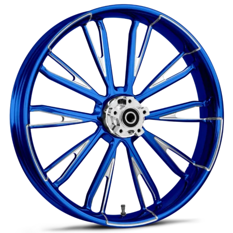 Resistor Dyeline Blue Polished Wheels
