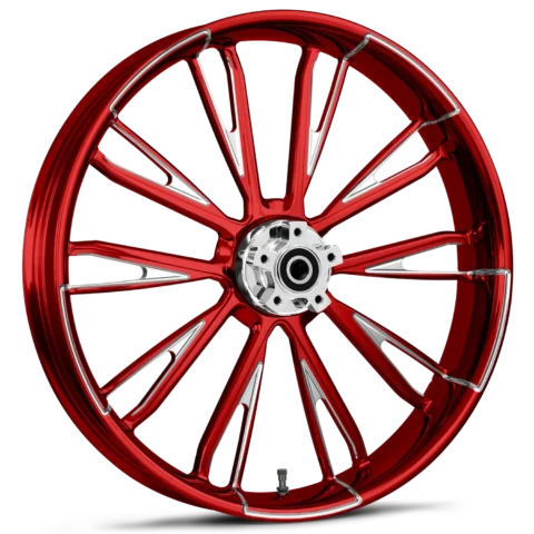 Resistor Dyeline Red Polished Wheels