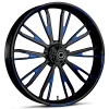 RYD Wheels Resistor Touch Of Color Blue Wheels