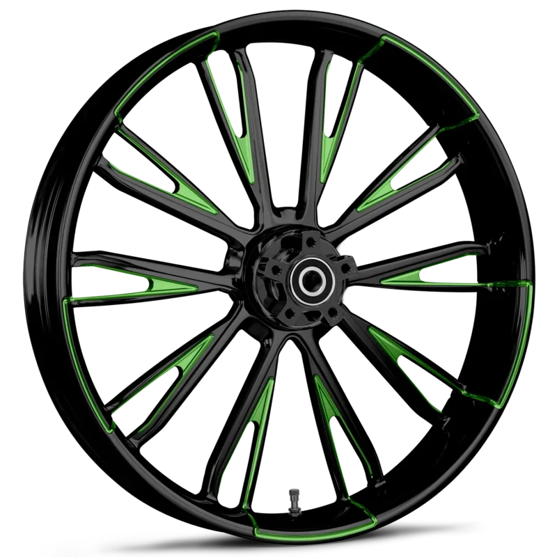 RYD Wheels Resistor Touch Of Color Green Wheels