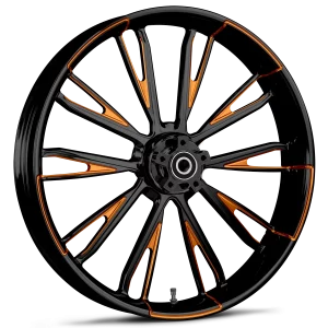 RYD Wheels Resistor Touch Of Color Orange Wheels