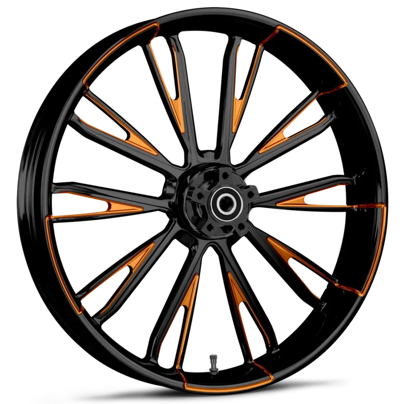 RYD Wheels Resistor Touch Of Color Orange Wheels