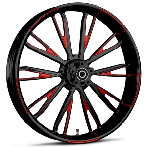 RYD Wheels Resistor Touch Of Color Red Wheels