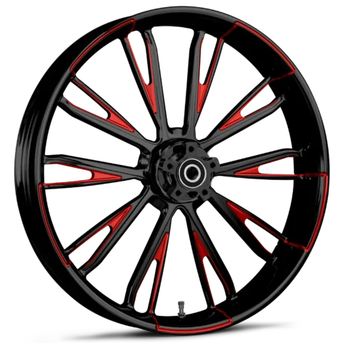 RYD Wheels Resistor Touch Of Color Red Wheels