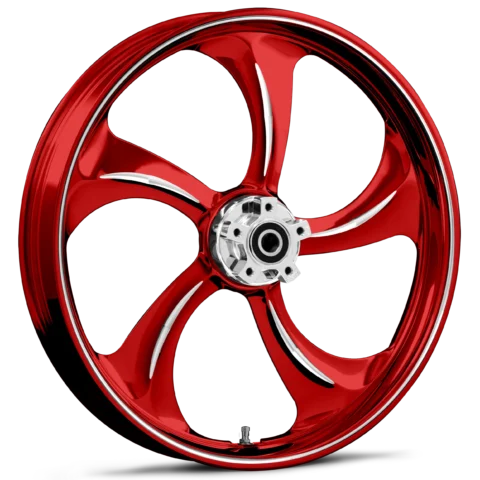 Rollin Dyeline Red Wheels