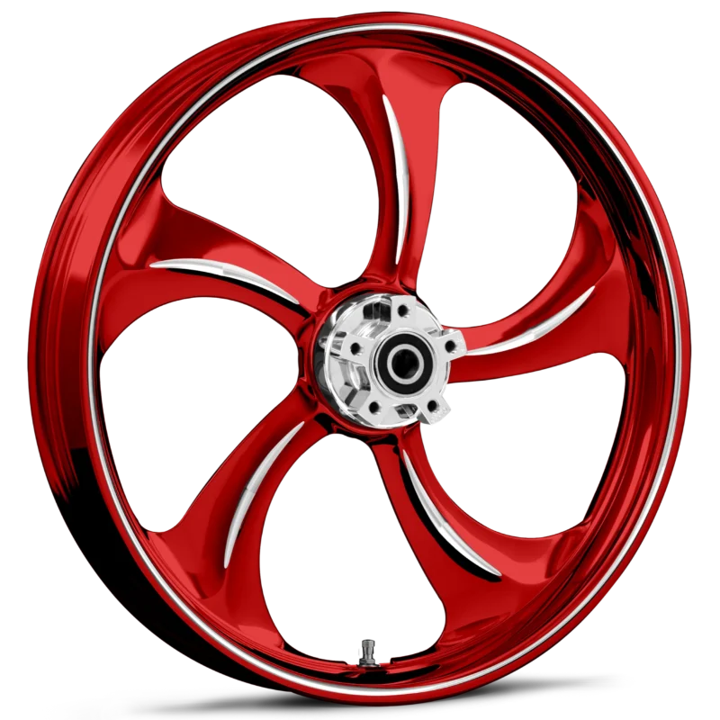 Rollin Dyeline Red 18 x 4.25 Wheel