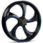 RYD Wheels Rollin Touch Of Color Blue Wheels