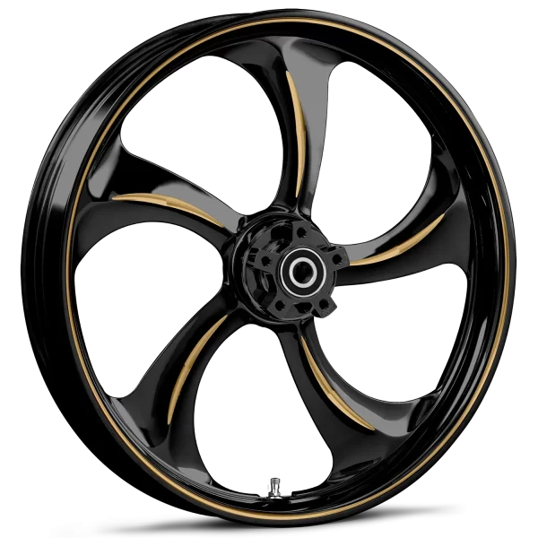 RYD Wheels Rollin Touch Of Color Gold Wheels