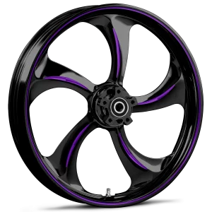 RYD Wheels Rollin Touch Of Color Purple Wheels