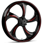 RYD Wheels Rollin Touch Of Color Red Wheels