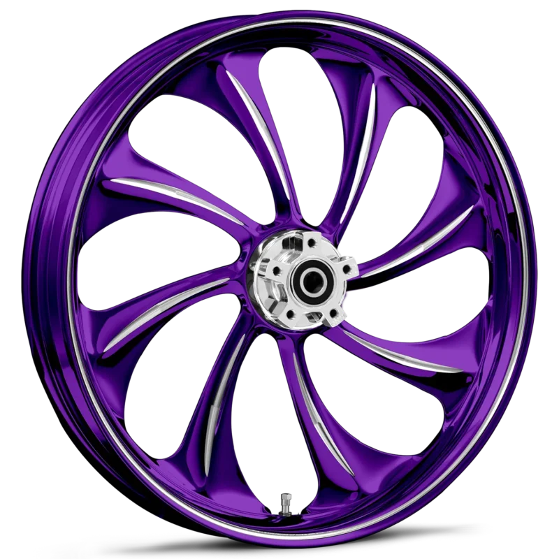 Twisted Dyeline Purple 16 x 5.5 Wheel