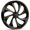 RYD Wheels Twisted Touch Of Color Gold Wheels