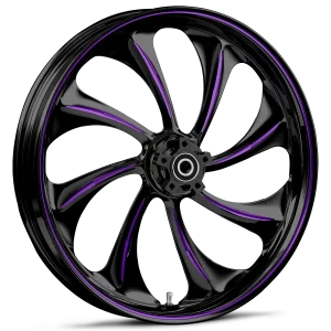 RYD Wheels Twisted Touch Of Color Purple Wheels