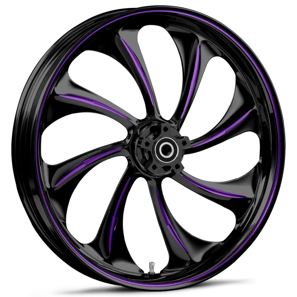 RYD Wheels Twisted Touch Of Color Purple Wheels