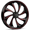 RYD Wheels Twisted Touch Of Color Red Wheels