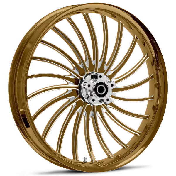 RYD Wheels Volt Dyeline Gold Wheels
