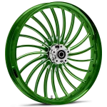 RYD Wheels Volt Dyeline Green Wheels