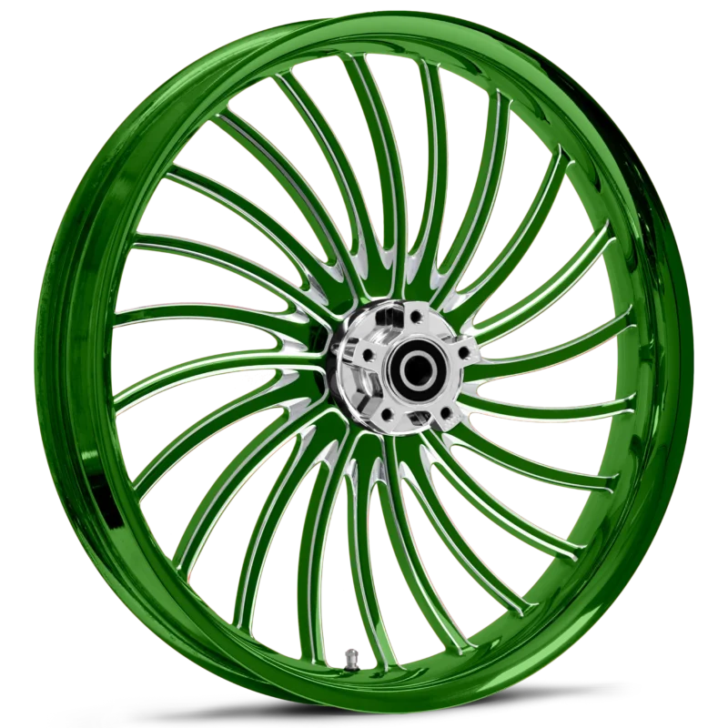 Volt Dyeline Green Polished 23 x 5.5 Wheel