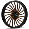 RYD Wheels Volt Touch Of Color Orange Wheels