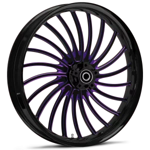 RYD Wheels Volt Touch Of Color Purple Wheels