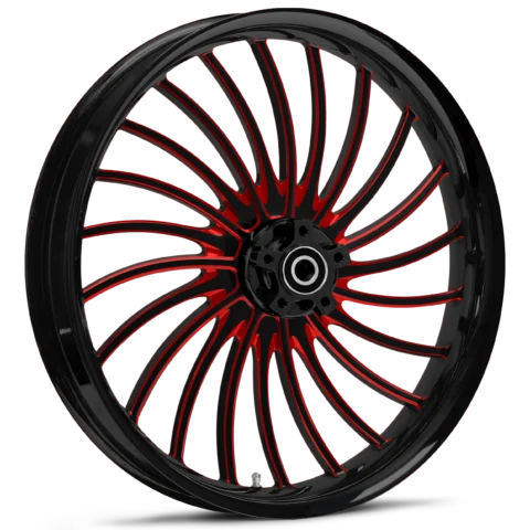 RYD Wheels Volt Touch Of Color Red Wheels